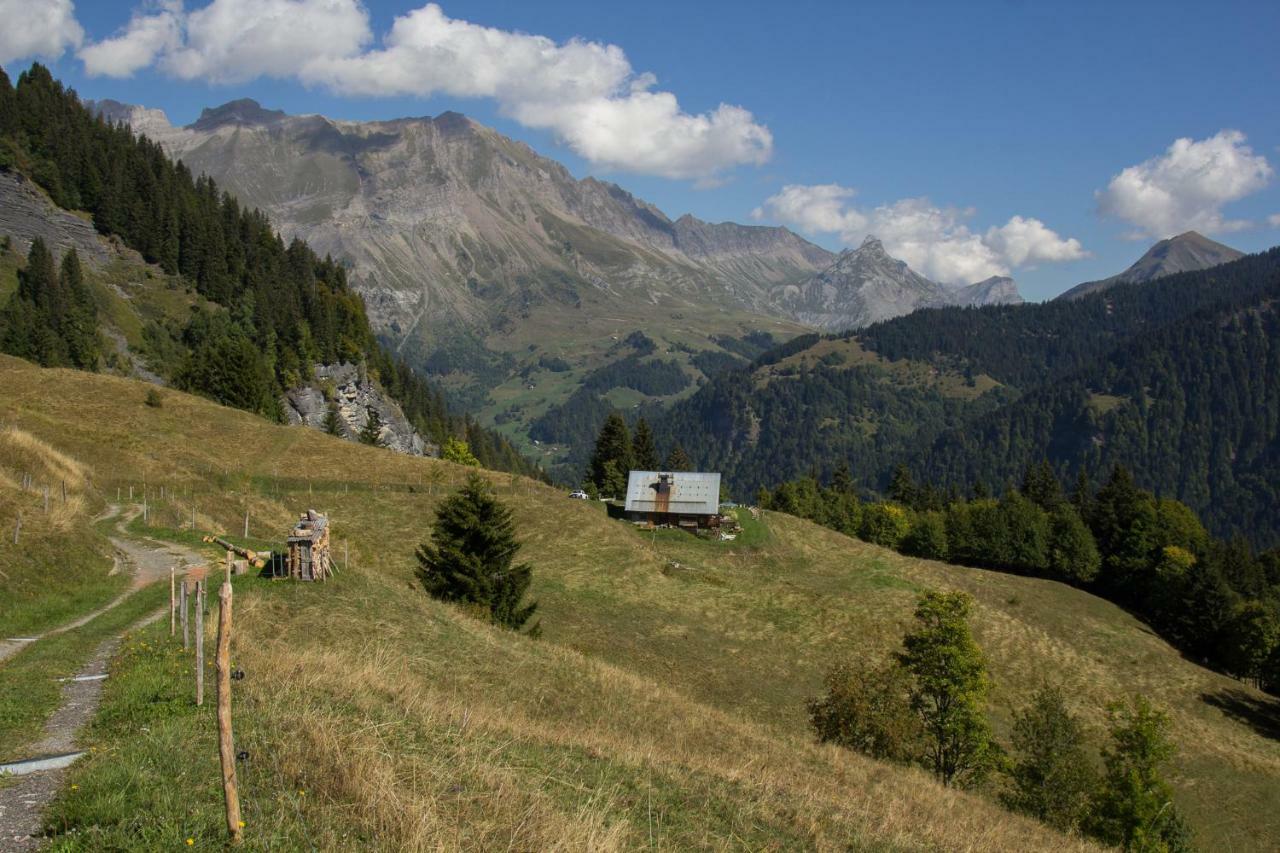 Reine Des Aravis - Chalet Isole Flumet Exterior foto