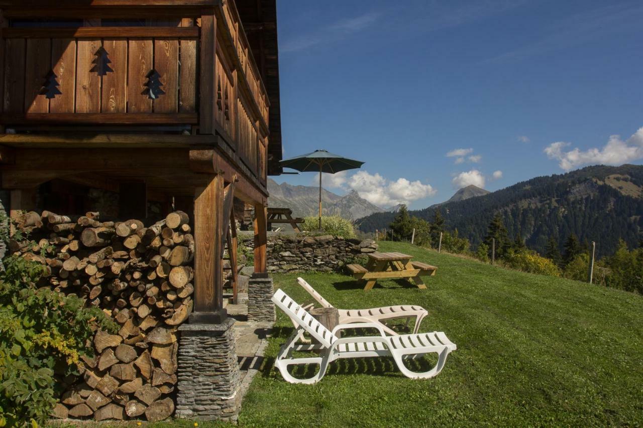 Reine Des Aravis - Chalet Isole Flumet Exterior foto